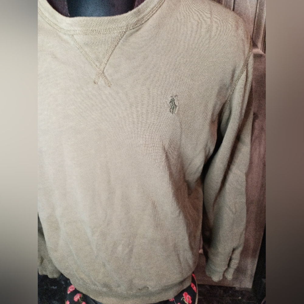 Polo Ralph Lauren Reversible Flannel and Sweat Shirt Men's Size XL